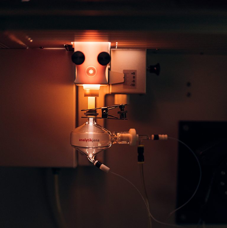 Optische Emissionsspektrometrie mit induktiv gekoppeltem Plasma